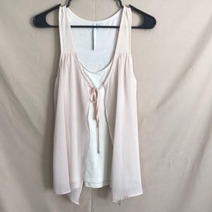 Lauren Conrad Silky Blouse